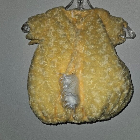 Adorable Yellow Fuzzy Kids Costume - Picture 4 of 9